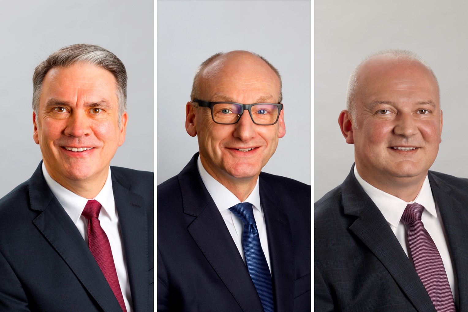 Our Regional Heads (fltr: Martin Sack, Oliver Oestreich, Alexander Donau)